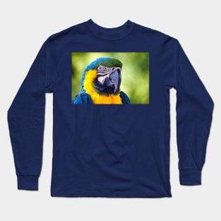 Macaw Parrot Long Sleeve T-Shirt